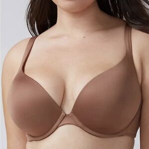Cacique Smooth Boost Plunge Bra size 34DD
